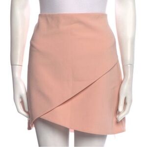 Alice & Olivia Peach Wrap Skirt